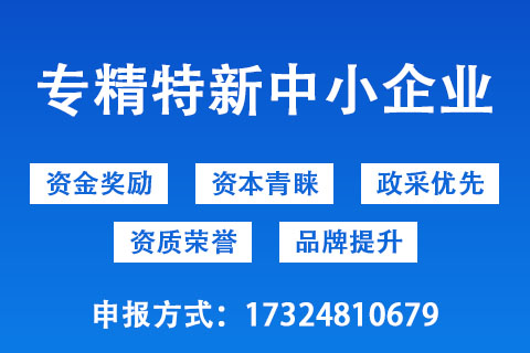 河南省专精特新中小企业申报